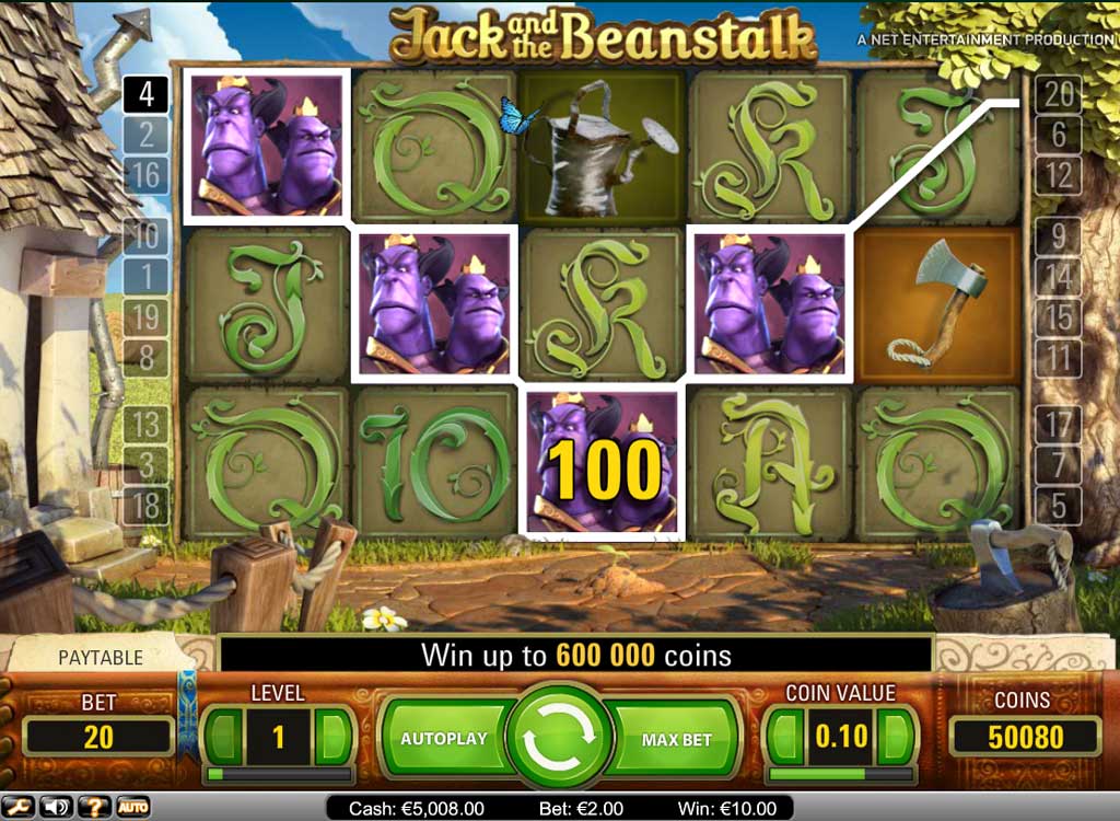 Jouer à Jack and the Beanstalk