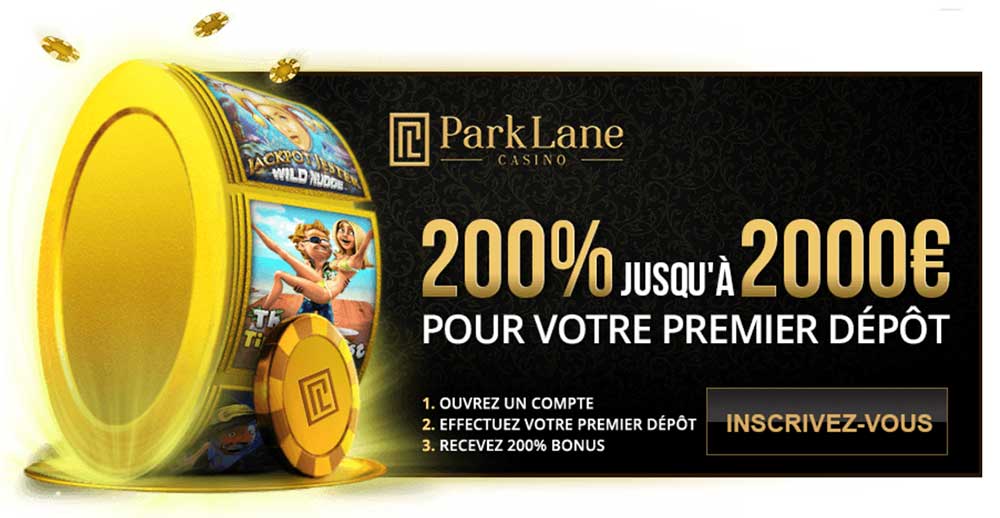 Bonus de bienvenue Parklane Casino