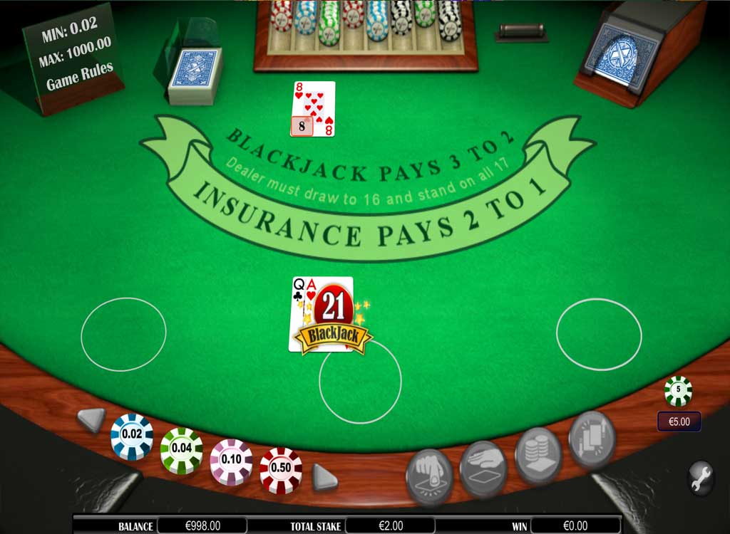 Jouer à Blackjackpro Montecarlo Multihand