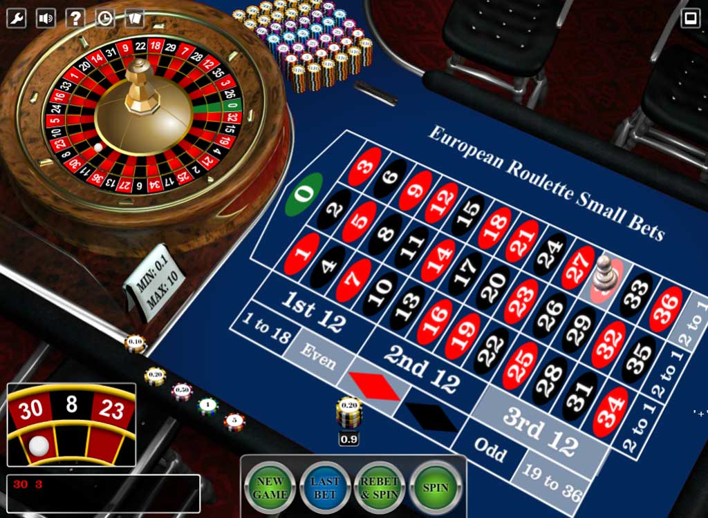 Jouer à European Roulette Small Bets