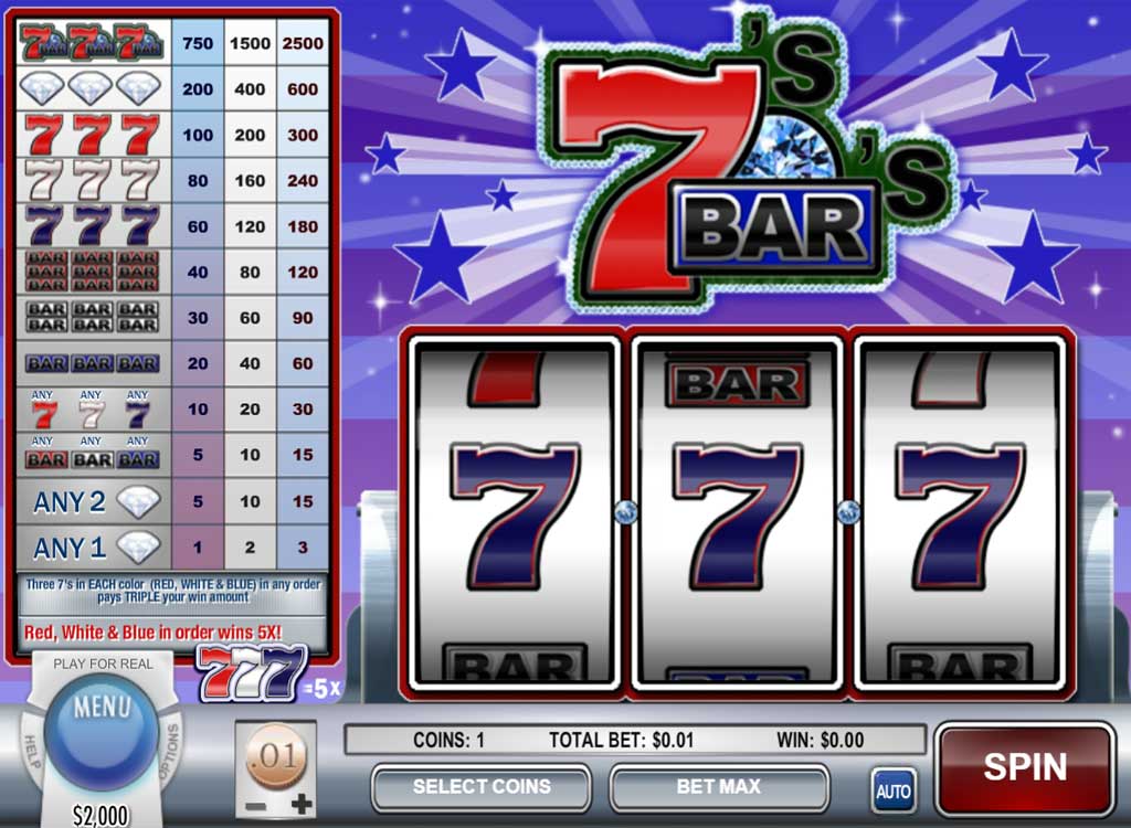 Free bar slot machine games