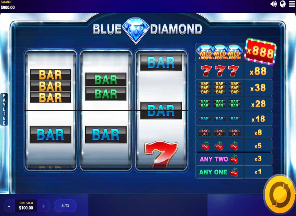 Jouer à Blue Diamond