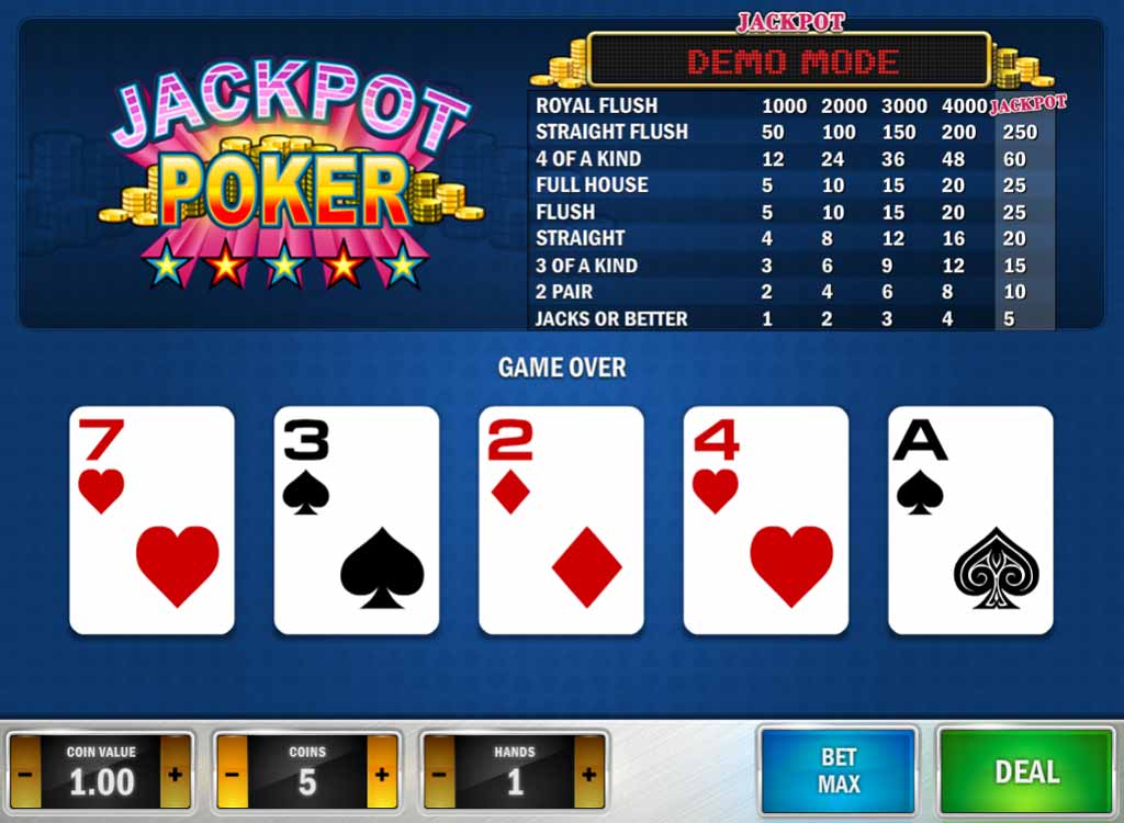 Jouer à Jackpot Poker