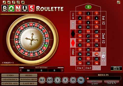 Aperçu Bonus Roulette