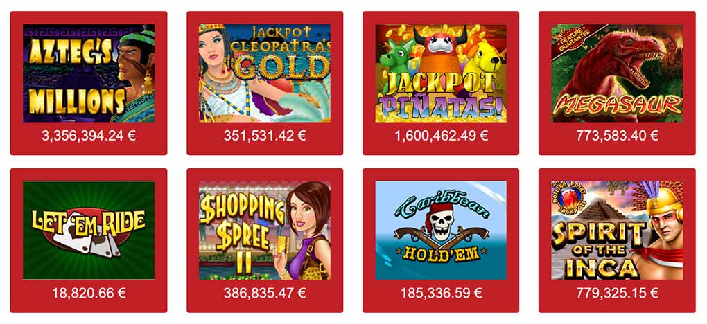Jackpots Progressifs du Casino Clic