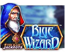 Blue Wizard Fire Blaze
