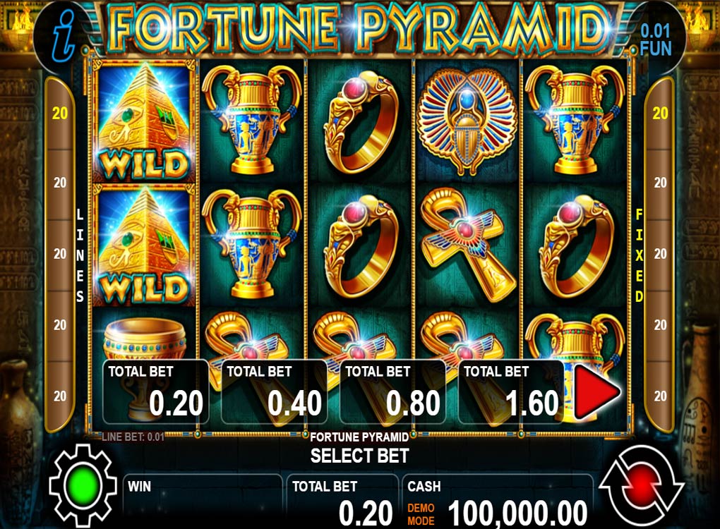 Jouer à Fortune Pyramid