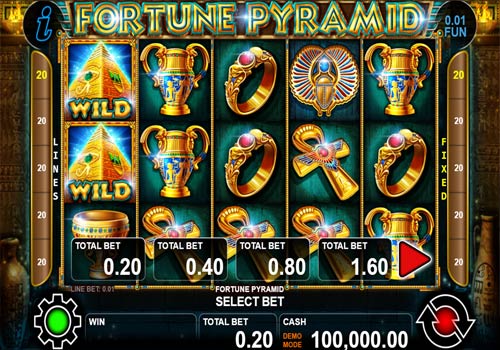 Machine à sous Fortune Pyramid