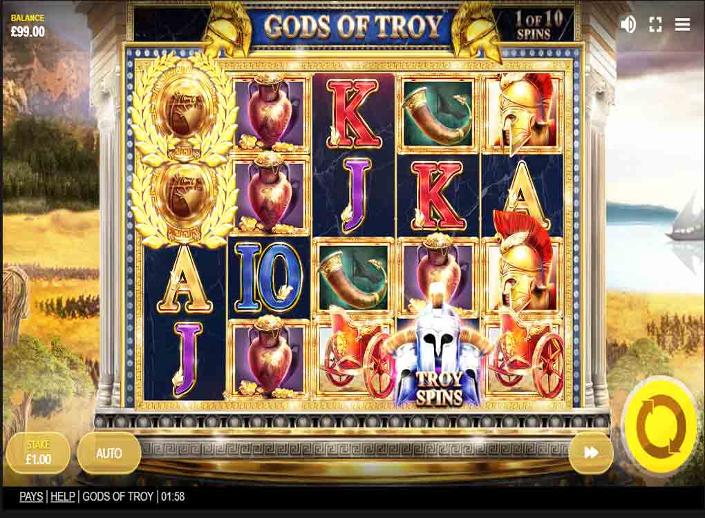 Jouer à Gods of Troy
