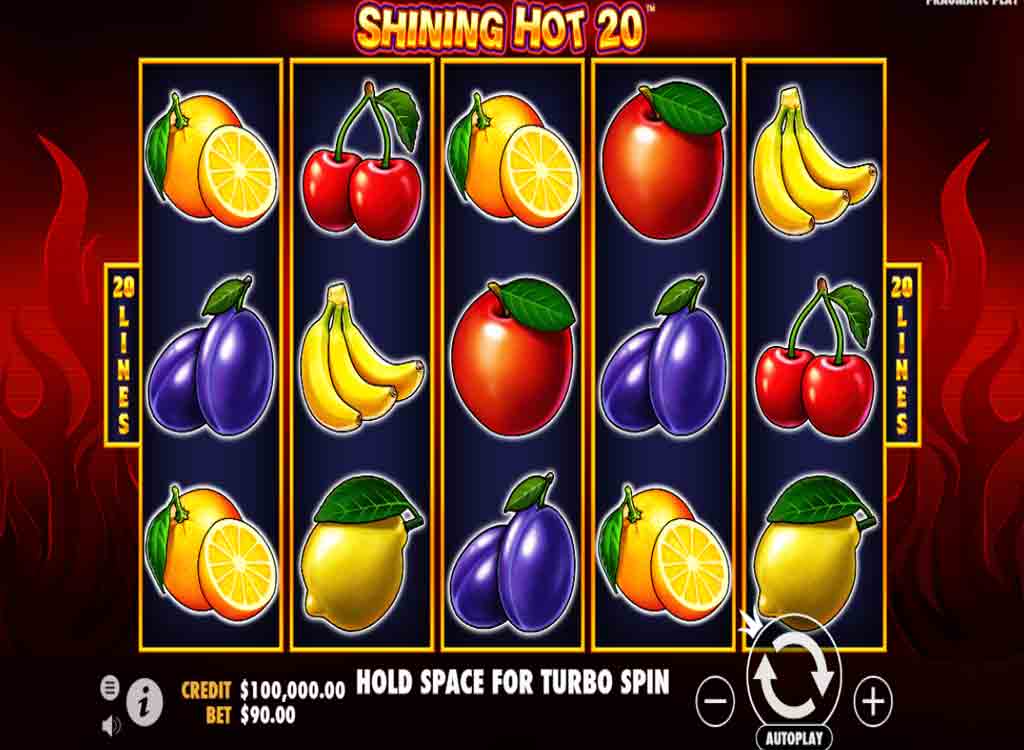 Jouer à Shining Hot 20