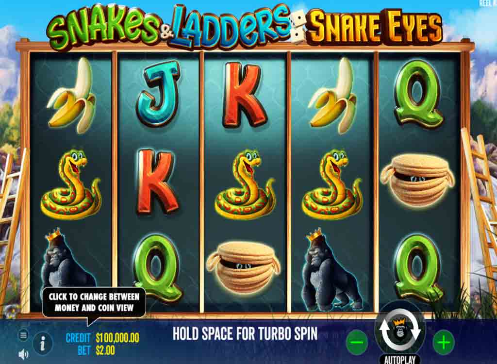 Jouer à Snakes & Ladders Snake Eyes