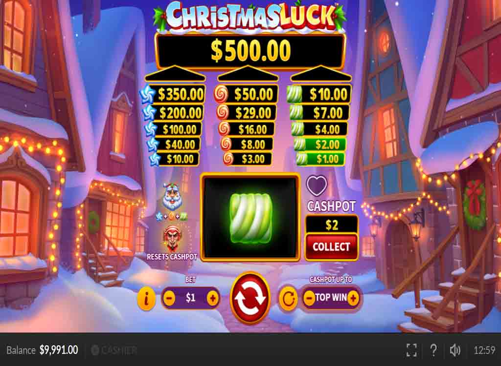 Jouer à Christmas Luck