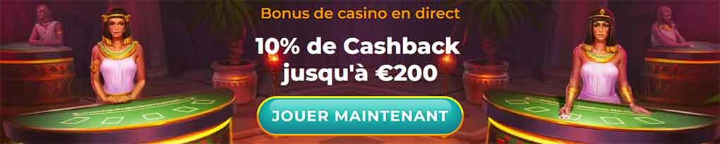 Bonus Cashback AmunRa Casino