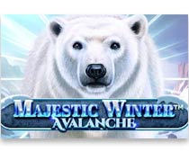 Majestic Winter Avalanche